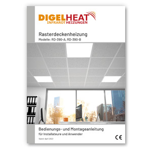 Bedienungsanleitung Rasterdeckenheizung