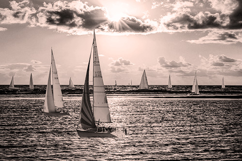 Windkraft und Sonnenenergie