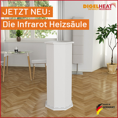Neues Produkt: Die Infrarot Heizsäule